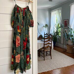 Anthropologie Siddhartha Bansal Off-the-Shoulder Maxi Dress - Size Small